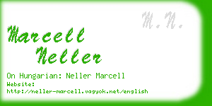 marcell neller business card